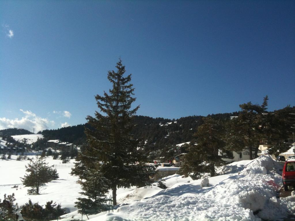 Apartment Face Aux Pistes Greolieres les Neiges Exterior foto