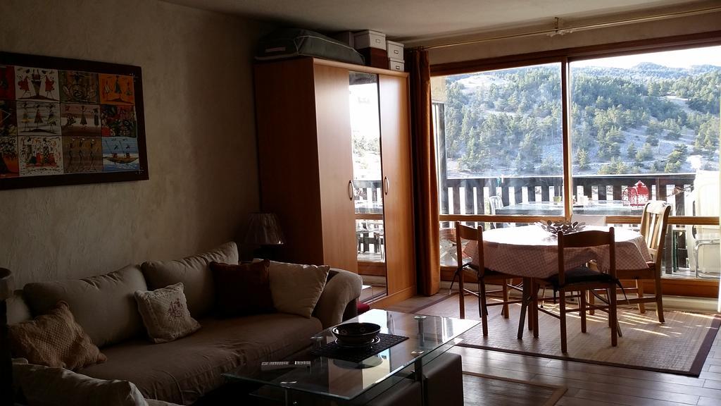 Apartment Face Aux Pistes Greolieres les Neiges Exterior foto
